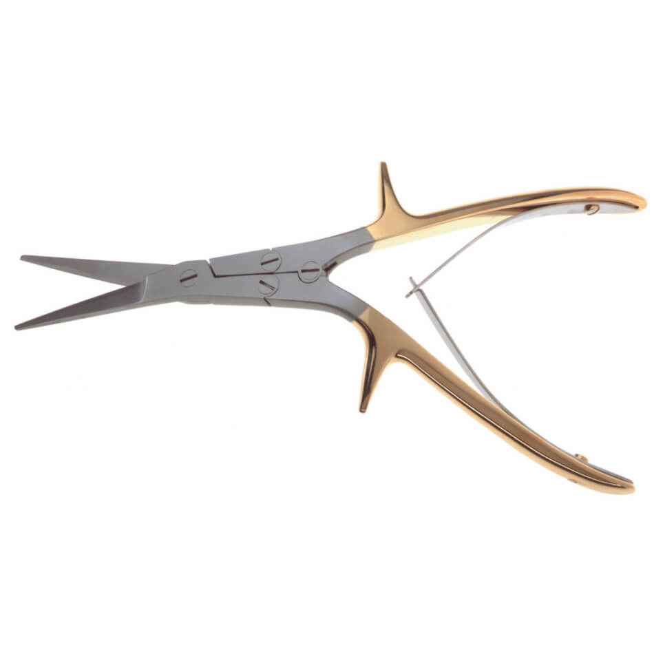 Gorney turbinatsaks takket saks, 8" (20 cm), vinklet
