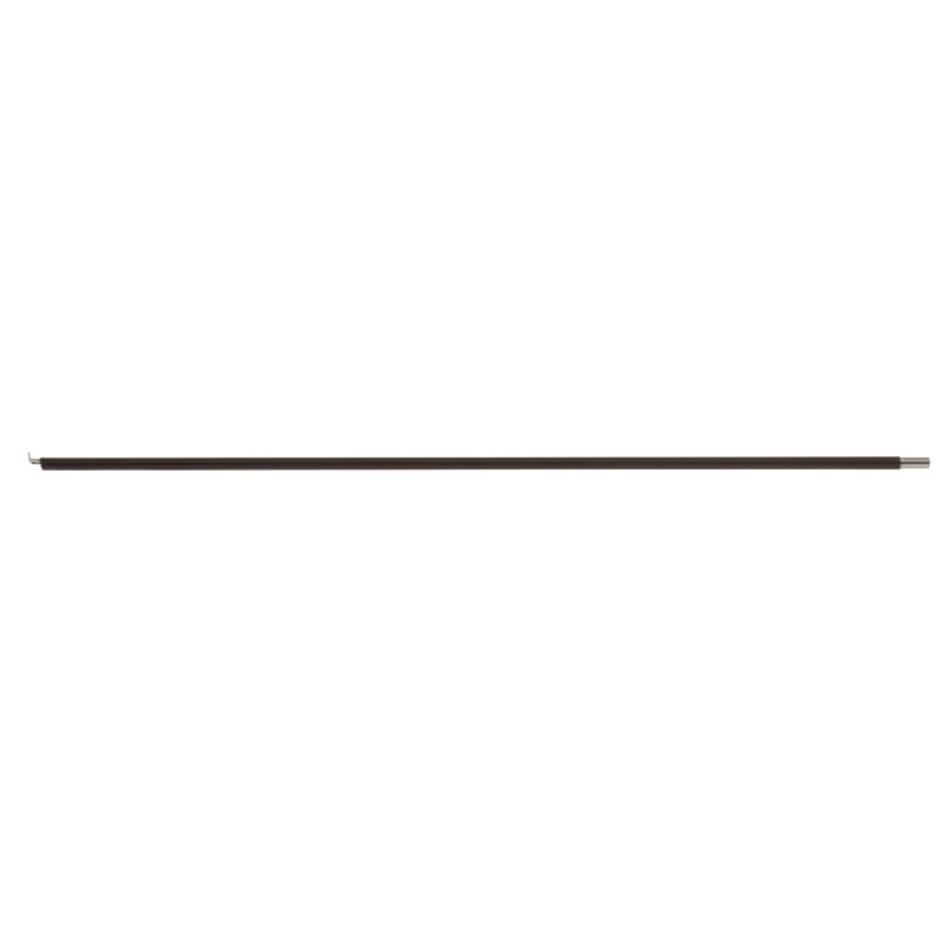 A B&amp;B E-P Electrosurgical Dissector, 14-1/2″ (36.5cm), Curved on Straight, is shown on a plain white background. The rod is straight and extends horizontally across the image.