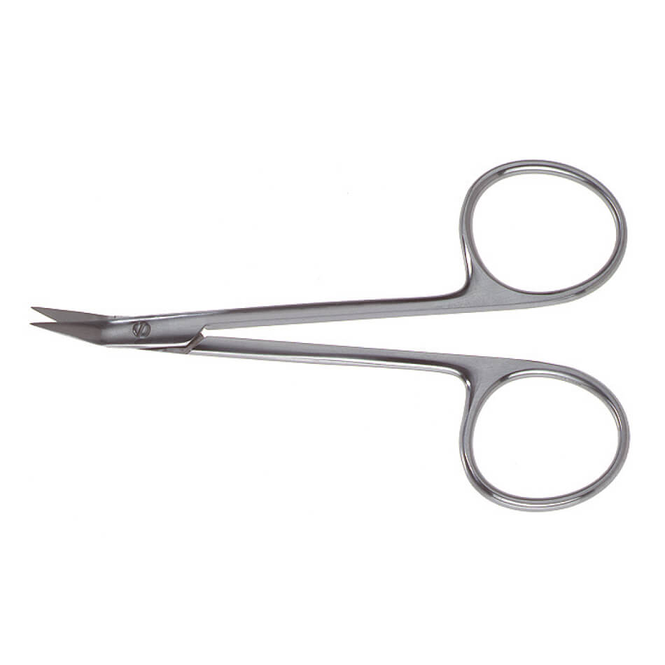 Gunter dobbeltfaset knivsaks, 4" (10 cm), vinklet