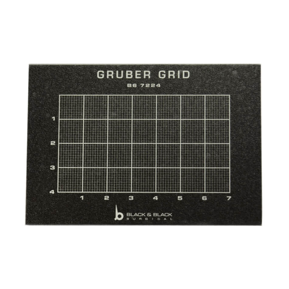 Gruber bruskgitter, aluminium